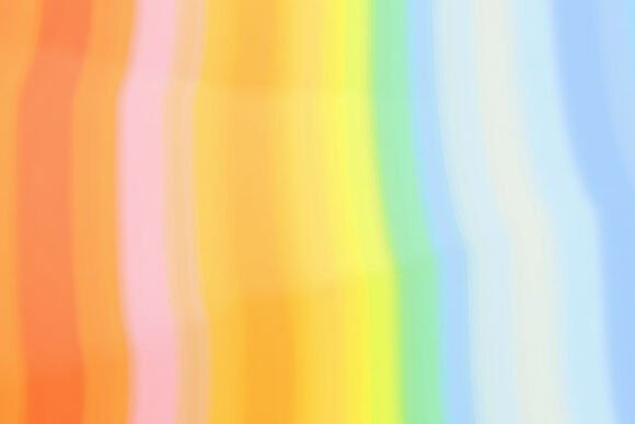 Download Soft Blurry Rainbow Colors Background - Rain Collection