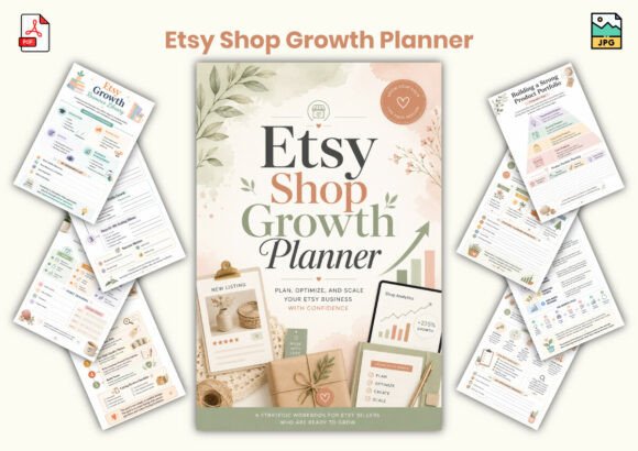 Download Etsy Shop Growth Planner - Etsy Collection