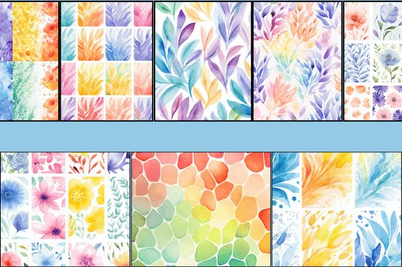 Download Watercolor Patterns - Premium Resources
