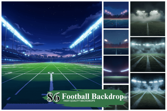 Download 50+ Football Digital Backgrounds - Premium Resources