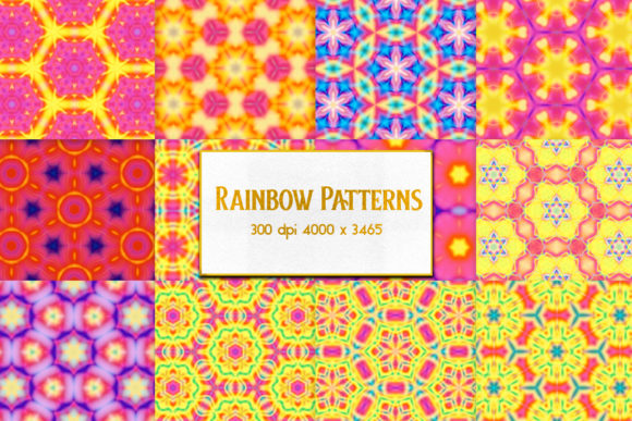 Download Rainbow Patterns - Rain Collection