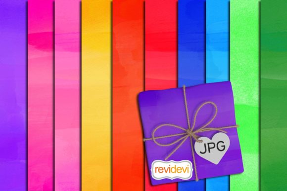 Download Watercolor Backgrounds Rainbow Colors - Rain Collection