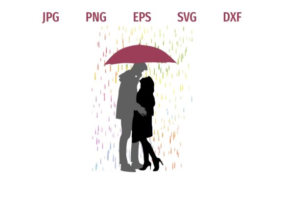 Download Couple Under the Rain - Rain Collection