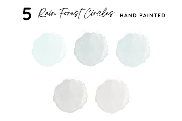 Download 5 Rain Forest Circle Brush - Rain Collection