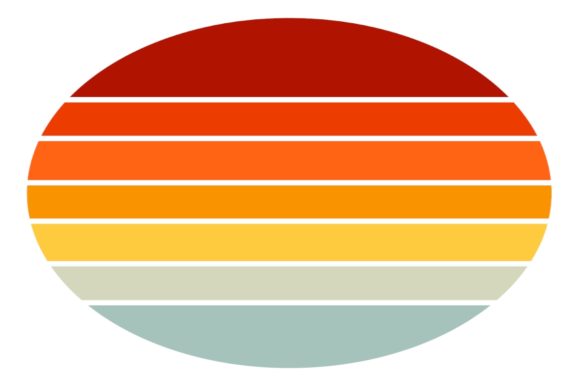 Download Retro Background Sunset Circle - Retro background Collection
