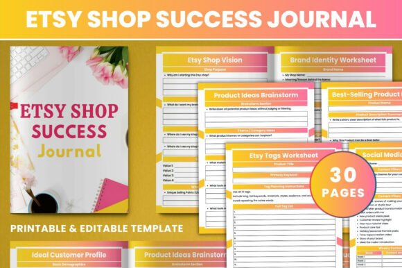 Download Etsy Shop Success Journal - Etsy Collection