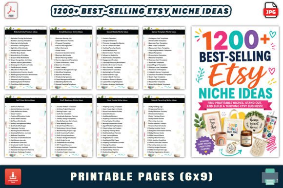 Download 1200+ Best-Selling Etsy Niche Ideas - Etsy Collection