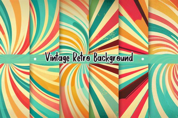 Download Vintage Retro Background - Retro background Collection